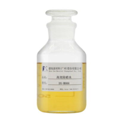 高效除蠟水 DX-M906采用高效溶蠟表面活性劑、有機(jī)堿、助溶劑等研制而成，具有除蠟徹底、滲透力強(qiáng)、快速剝離、無毒且安全環(huán)保的特性?？蔁峤逑椿虺暡ㄇ逑?，廣泛適用于電鍍、噴砂、噴漆等表面處理前的除蠟清洗。